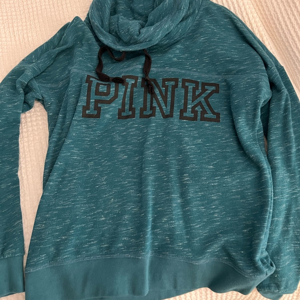 Teal PINK sweater
